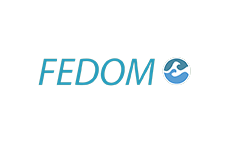 Logo de la FEDOM, Association composée des organisations patronales d'Outre-Mer