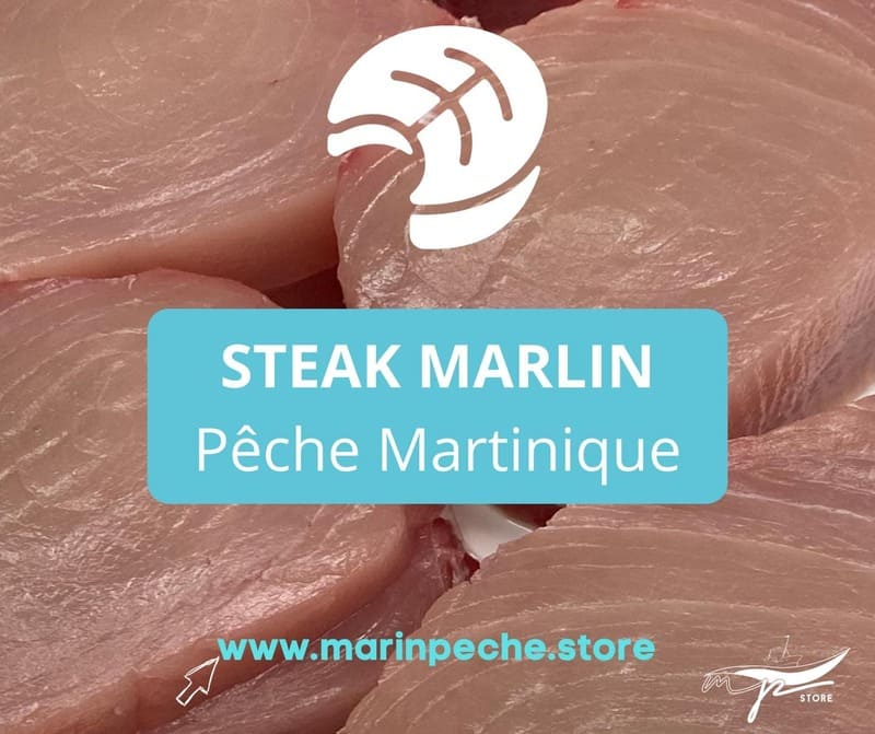 steacks de Marlin pêche Martinique