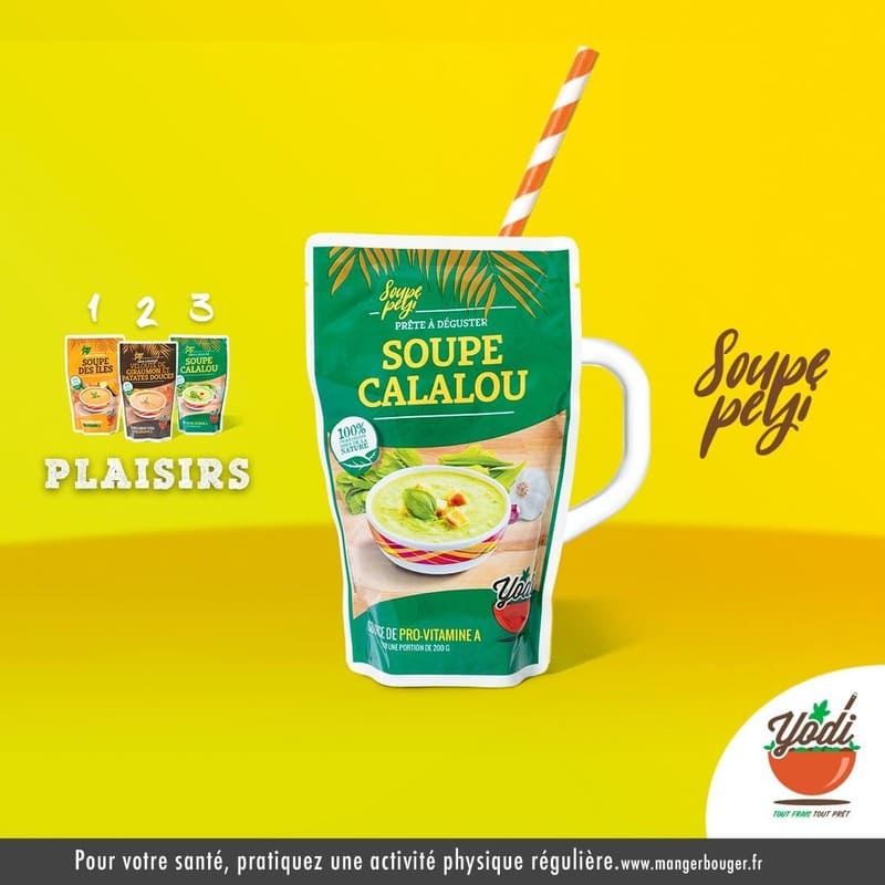 affiche pour soupe de calalou YODI