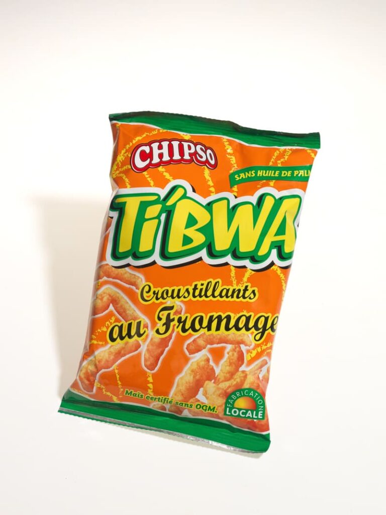 Paquet de Ti'Bwa croustillants au fromage de Chipso