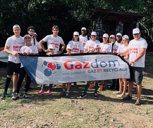 photo de groupe de l'équipe de Gaz dom